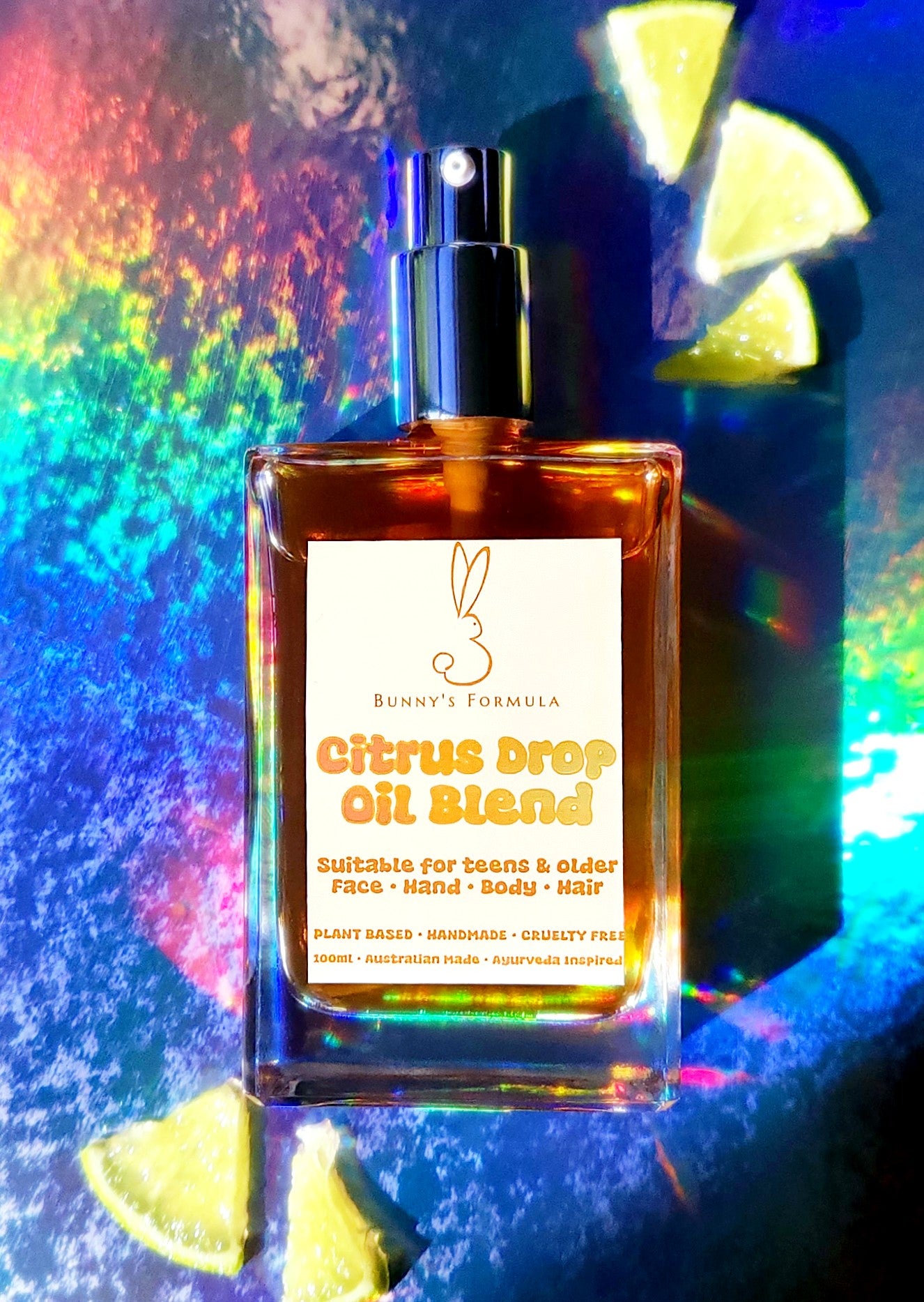 Citrus Drop Oil Blend: Hair & Skin Treatment